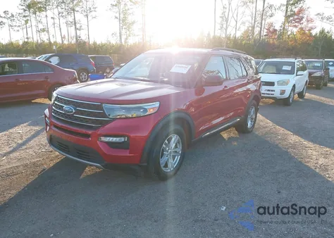 2020 Ford Explorer Xlt z USA, uszkodzony, nr VIN 1FMSK7DH5LGC76161